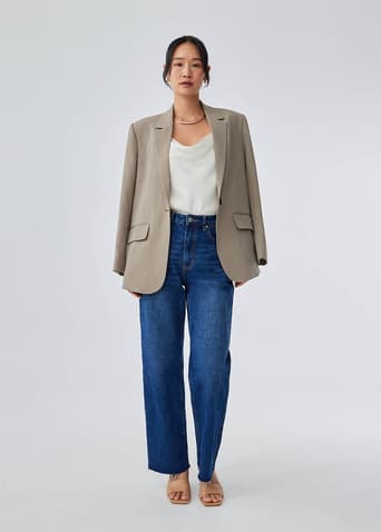 Rachel Ruched-ready Blazer