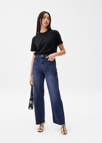 Elliot Denim Straight Leg Jeans