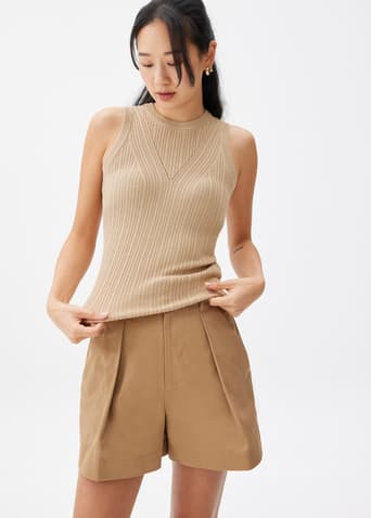 Ribbed Knit Tank Top