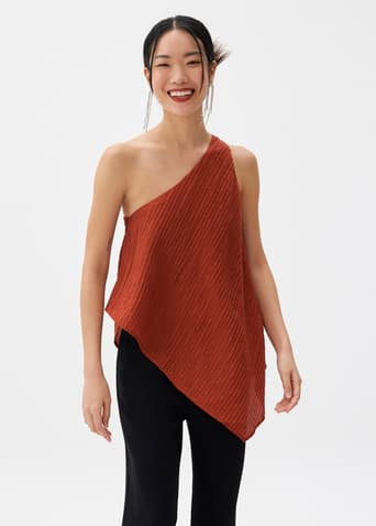 Asymmetric Trapeze Toga Top