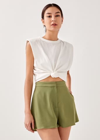 Laylia Tailored A-line Shorts