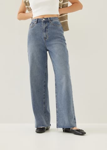 Blaise Denim Straight Leg Jeans